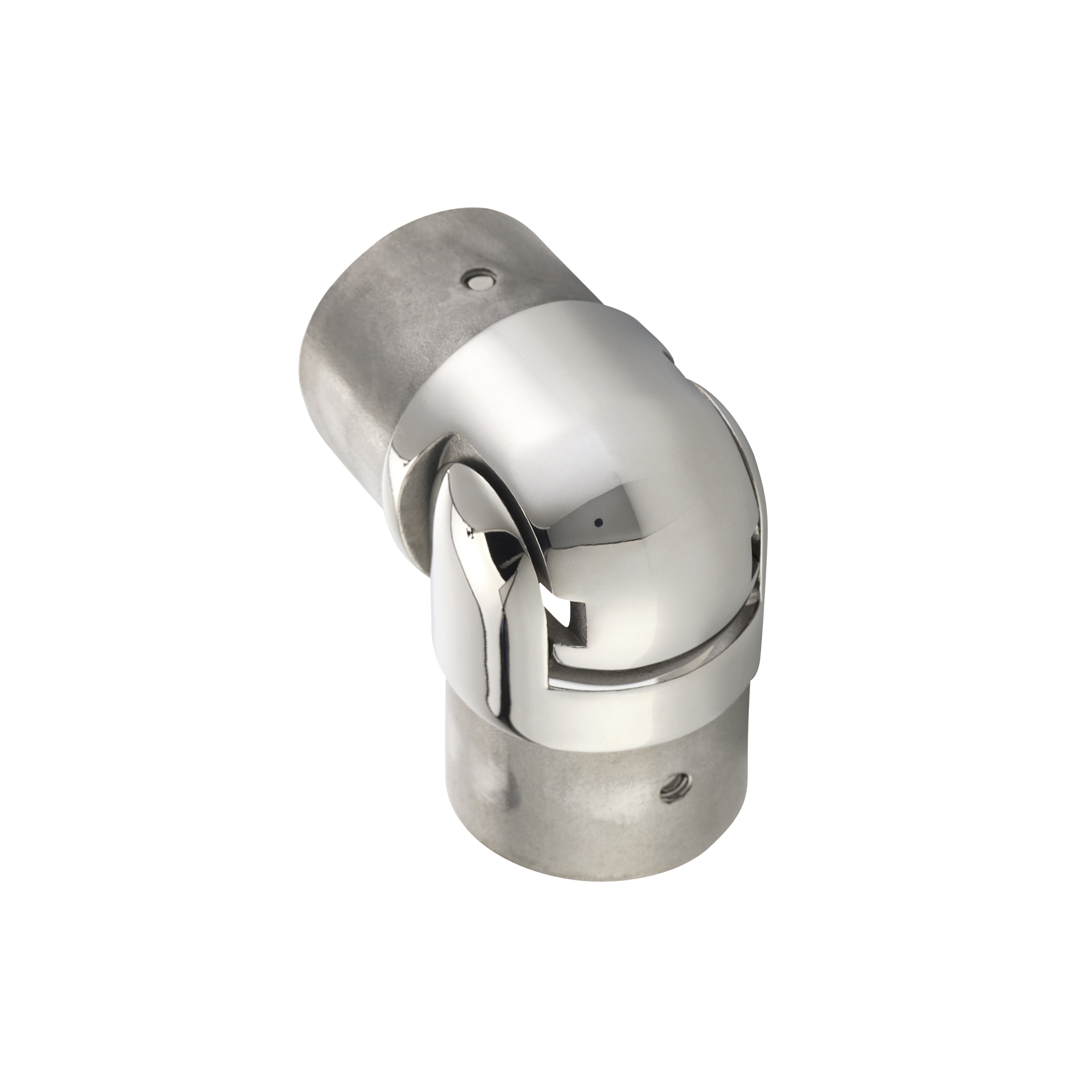 Stainless Steel Round Adjustable Vertical Joiner